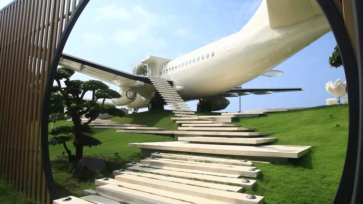 Press Room - Sky-high luxury! Russian real estate developer transforms retired aircraft into villa resort